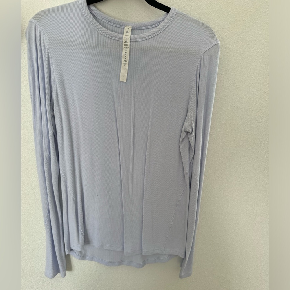 Lululemon Hold Tight Long Sleeve Purple 12